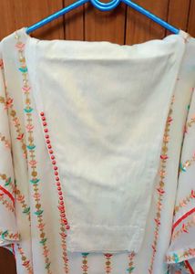 Stylish Georgette Embroidered Kaftan Dress