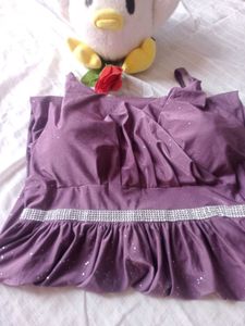 Sparkling Purple Maxi Dress