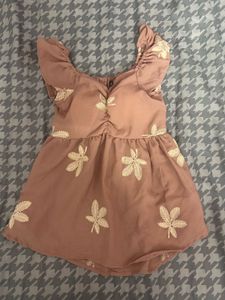 Cute Embroidered Baby Dress