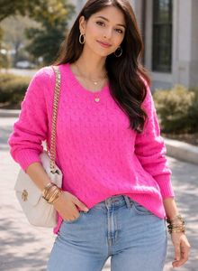 🎀 Barbie Pink Super Soft Knit Sweater 🎀