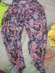 Boho Paisley Print Palazzos