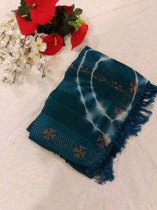 party wear chiffon saree