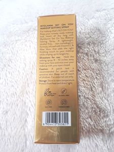 MyGlamm Set On You Setting Spray (60ml) | Long Las