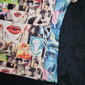 Y2K cool graphic print T-Shirt