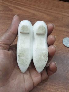 vintage Ceramic Shoe victorian age