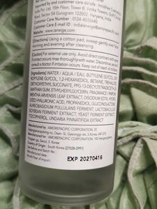 Laneige Water Bank Blue Hyaluronic Toner