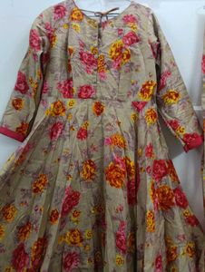 Beautiful Floral Kurta Set with Dupatta