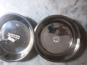 Flora and surbhi Stainless Steel thal