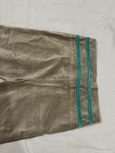 Velvet Wide Leg Pants