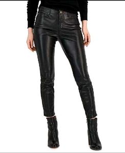 Korean Black Coated Skinny Fit Jeans ♡♡