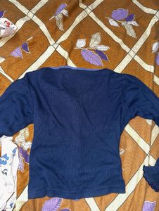 Navy Cardigan