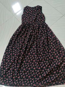 Floral Girls Dress Gown