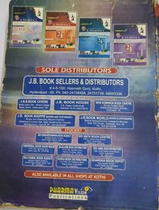 B. Pharmacy JNTU All in one 2yrs second s