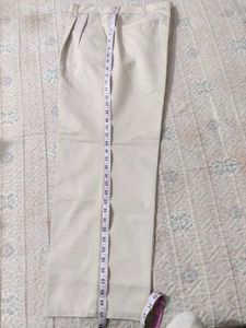 Men's Beige Casual Pants