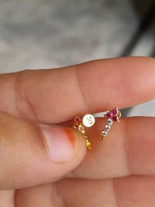 Exquisite Gemstone Stud Earrings