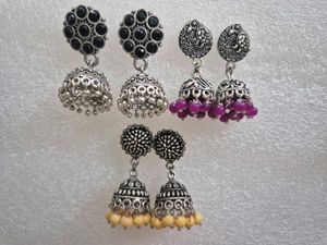 Ethnic Jhumka Earrings Set - New