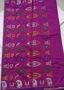 Purple Saree New