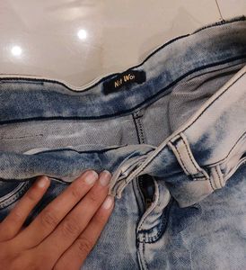 Stylish Acid Wash Jeans