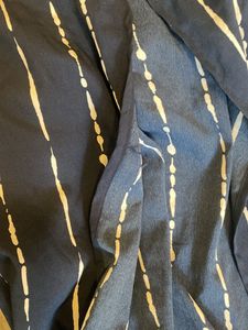 Stylish Blue Striped Long Kurta