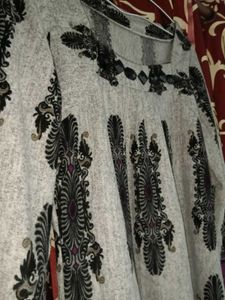 Stylish Patterned Top cum kurti