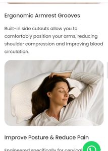 orthopedic butterfly pillow