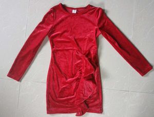 🇰🇷Red Velvet Party Dress