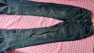 Flared Jeans with Split Detail