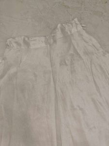 white skirt only