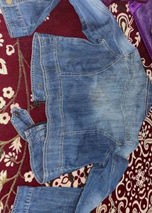y2k Crop Denim Jacket