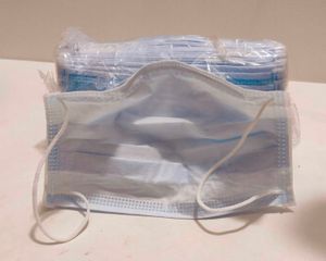 3 Ply Face Mask With Nose Pin