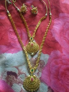 Gold Plated Alloy Jewellery Set