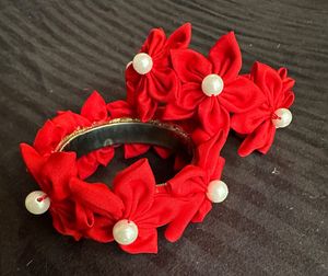 floral bangles handmade