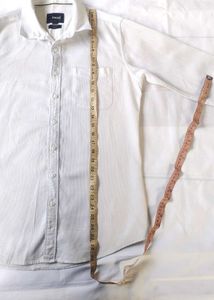 Striped White Casual Shirt