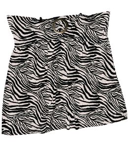 Stylish Zebra Print Mini top