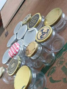 Bulk Glass Jars &amp; Lids Craft Supply