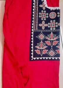 Fancy Cotton Nighty - Long Length Comfort