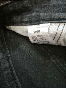 charcoal black jean