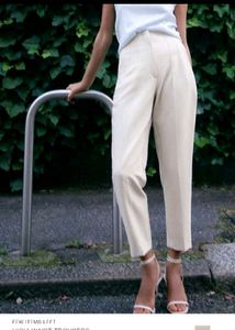 ZARA Beige Trousers