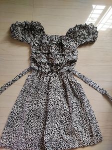 Leopard Printed Dress