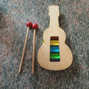 Wooden Guitar Xylophone Toy