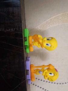 Cute Tweety Bird Figurines (Set of 2)