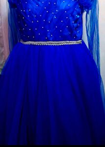 Royal Blue Evening Gown