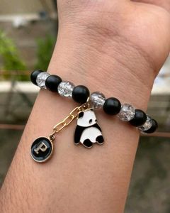 Cute Panda Charm Bracelet