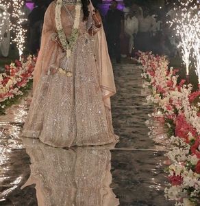 Beautiful diamond work bridal Lehenga
