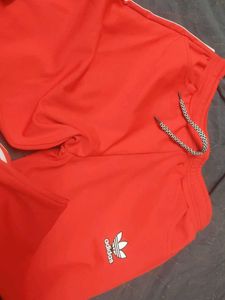 Red Adidas Track Pants