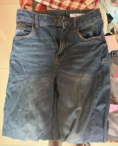 Blue Denim Flare Jeans