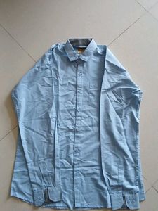 Blue Collared Shirt