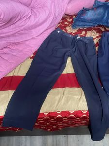 Navy Blue&amp; black trousers for boy