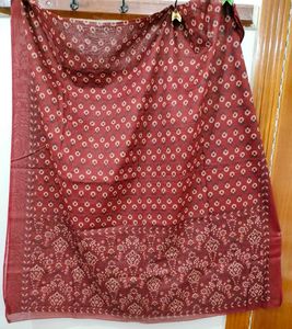 Maroon Red Angrakha Anarkali Kurta Set
