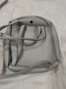 Cute Cat Face Mini Backpack